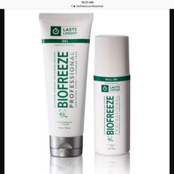 Santee Massage - Biofreeze Professional Strength Sold Here!
