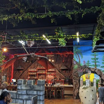 DinoLand Cafe - Front interior and bar area - New American Near Me - Myrtle Beach, South Carolina
