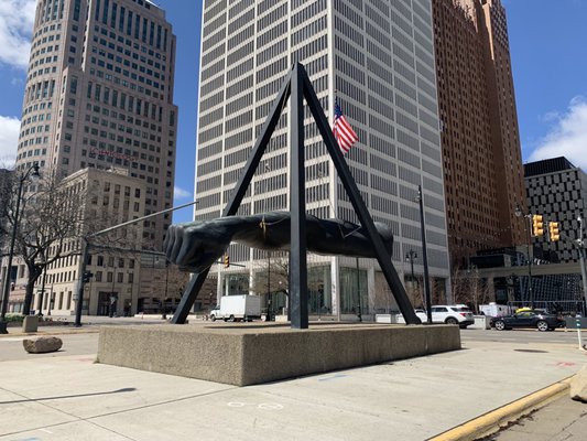 The Spirit of Detroit by null