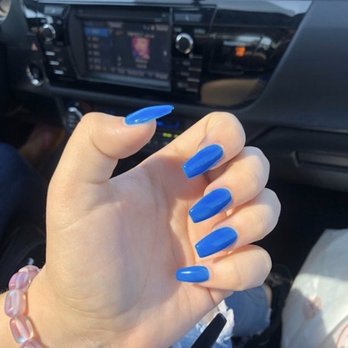 Aesthetics Nail Spa - beautiful blue nails - Nail Salons Near Me - Olympia, Washington Aesthetics Nail Spa - beautiful blue nails - Nail Salons Near Me - Olympia, Washington