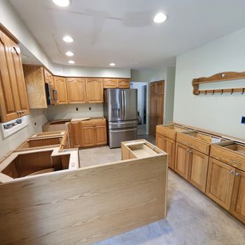 Solt's Construction & Repair - New Oak Kitchen cabinets - Flooring Near Me - Catonsville, Maryland Solt's Construction & Repair - New Oak Kitchen cabinets - Flooring Near Me - Catonsville, Maryland
