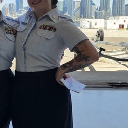 Dress Uniform she did that turned out amazing!