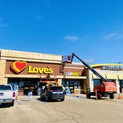 Love's Travel Stop - Getting a much needed facelift...