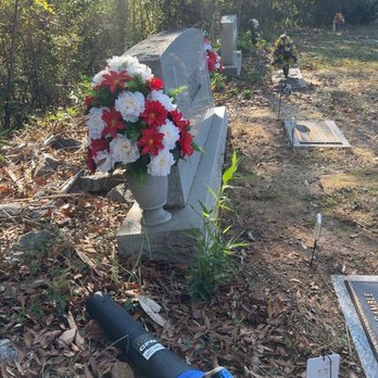 Parkhill Cemetery - Monument leaning back, falling again towards creek - Funeral Services & Cemeteries Near Me - Columbus, Georgia Parkhill Cemetery - Monument leaning back, falling again towards creek - Funeral Services & Cemeteries Near Me - Columbus, Georgia