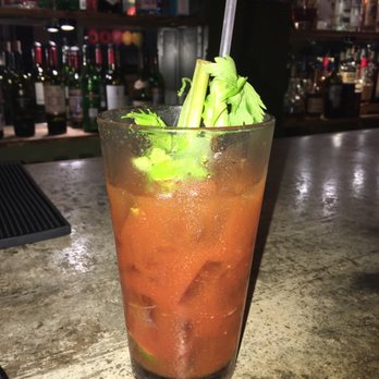 Anthony's Derailed - Gray makes the best Bloody Mary.... in love! - Pizza Near Me - Bryson City, North Carolina