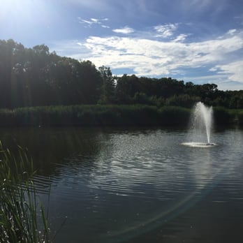 Firefly Grill - The pond and fountain - Steakhouses Near Me - Effingham, Illinois