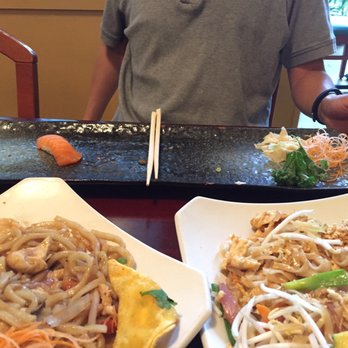 Tsunami - My Hubby's Sashimi almost gone. He inhaled it so quickly, I didn't get a chance to take a picture. It was that good! - Sushi Bars Near Me - West Chester, Pennsylvania
