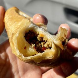 Ifka Cafe - Inside the Beef Sambusa