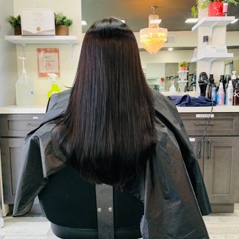 Q Cuts - My haircut and root touch up. I love it. Back to healthy looking hair. - Hair Salons Near Me - Castro Valley, California