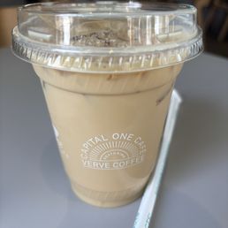 16 oz. Iced Honey Lavender Latte ($6.50) 16 oz. Iced Honey Lavender Latte ($6.50)