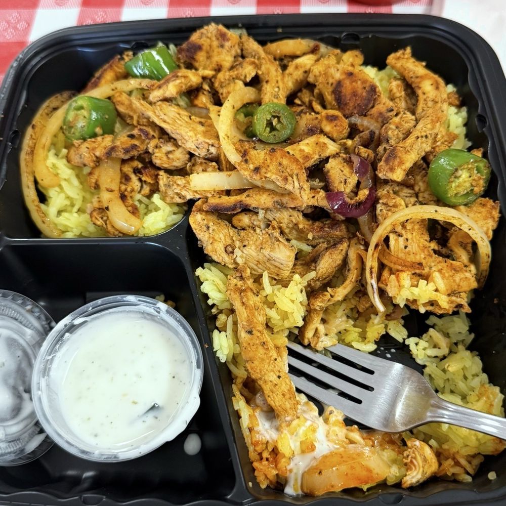 Super Gyros - Chicken Teriyaki Bowl with added Serrano peppers - Middle Eastern Near Me - Modesto, California