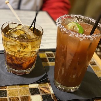 Cafe Josephine - Old fashion & a Bloody Mary - Cajun/Creole Near Me - Sunset, Louisiana