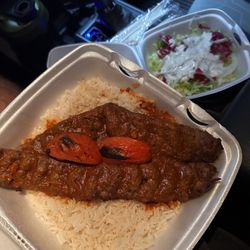 Zand's Persian Kebabs - Mixed beef and lamb kebab