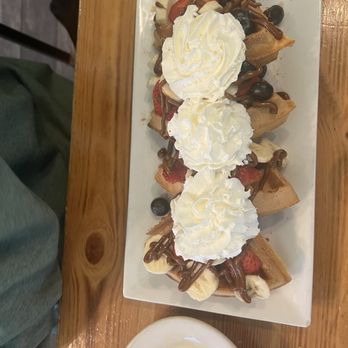 Maria's Brunch - Dulce de leche waffles - Breakfast & Brunch Near Me - Metuchen, New Jersey Maria's Brunch - Dulce de leche waffles - Breakfast & Brunch Near Me - Metuchen, New Jersey