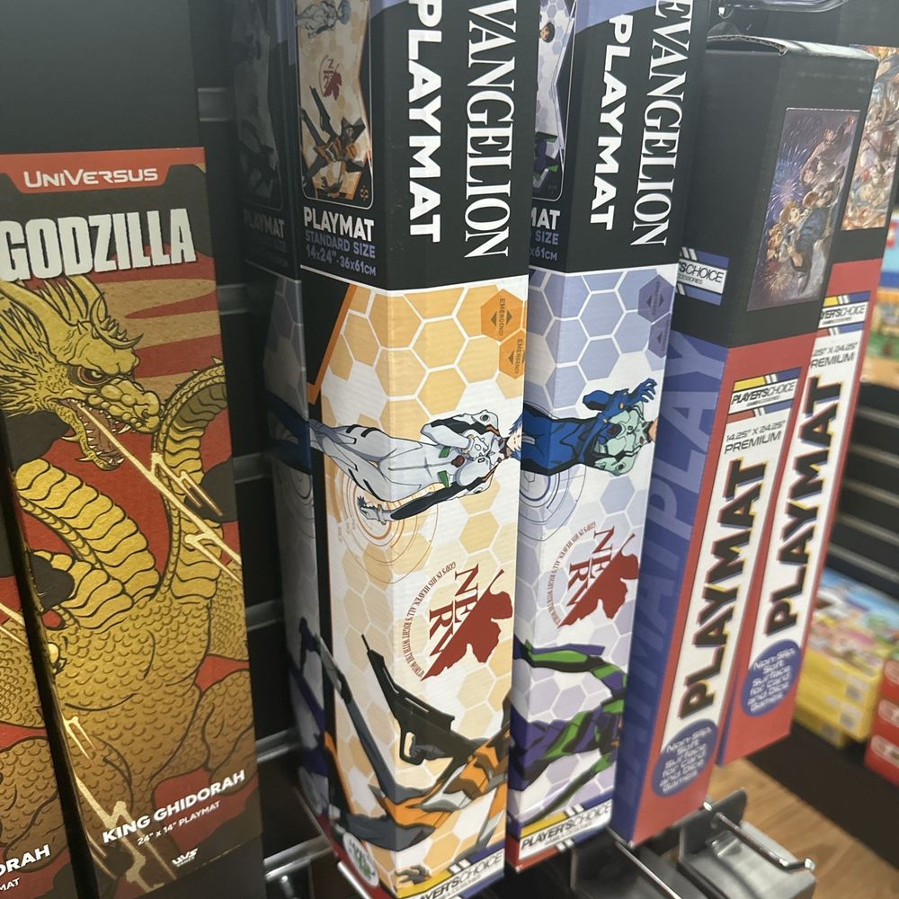 Tanuki Games - Neon genesis play mat - Tabletop Games Near Me - Austin, Texas Tanuki Games - Neon genesis play mat - Tabletop Games Near Me - Austin, Texas
