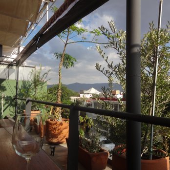 El Olivo Gastrobar - favorite place to sit - near front railing on roof deck - Gastropubs Near Me - Oaxaca, OAX El Olivo Gastrobar - favorite place to sit - near front railing on roof deck - Gastropubs Near Me - Oaxaca, OAX