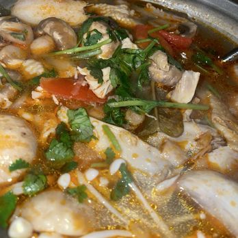Nok’s Kitchen - Sour soup with chicken - Laotian Near Me - Westminster, California