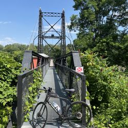 Gorham Bike & Ski - 2 Cent Bridge over the Kennebec