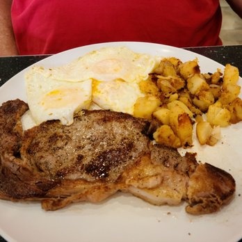Joe's Cafe - Steak and eggs with potatoes - American Near Me - Sterling, Virginia Joe's Cafe - Steak and eggs with potatoes - American Near Me - Sterling, Virginia