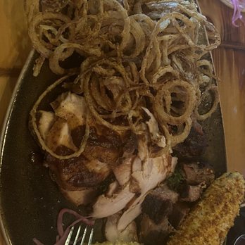 Blind Box BBQ - Heavyweight plate with chicken, turkey, burnt ends, onion straws, and BBQ Street Corn - Barbeque Near Me - Shawnee, Kansas Blind Box BBQ - Heavyweight plate with chicken, turkey, burnt ends, onion straws, and BBQ Street Corn - Barbeque Near Me - Shawnee, Kansas