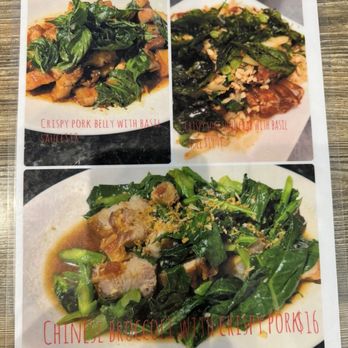 Zapvor - Ladd Nah (Smoked flavor flat noodle stir fry w Chinese broccoli top with chicken gravy sauce) - Thai Near Me - Spring, Texas