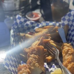 Fish and chips Fish and chips