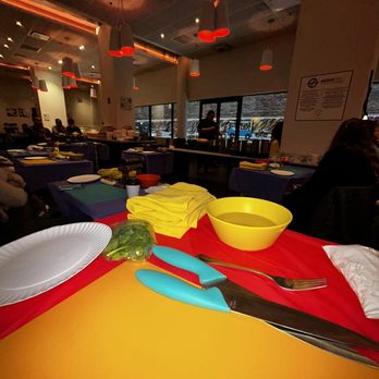 CocuSocial - The setup for the cooking class - Cooking Classes Near Me