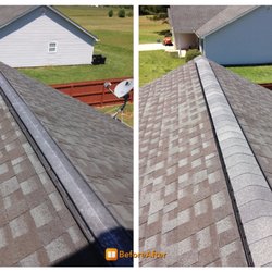 Fortified Roofing - Aluminum ridge vents will leak-we replace them with shingle over style vents that will last the life of your roof.