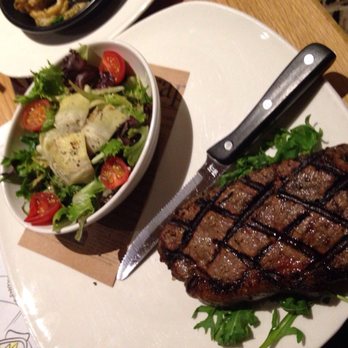 Pacini - New York steak & salad - Italian Near Me - Banff, Alberta Pacini - New York steak & salad - Italian Near Me - Banff, Alberta