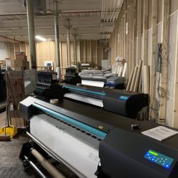 Potter's Printing - Just some of our fleet of dye sublimation printers