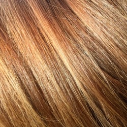 Cottage 840 Salon - Colors of Ginger, Golden Blonde and Milk Chocolate.