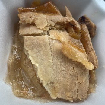 Po’ Melvin’s - Do not get this peach cobbler - American Near Me - Irving, Texas