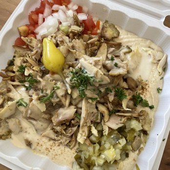 Falafel Stop - Shawarma Hummus Plate - $12.60 (without taxes) as of 9.6.22 (not pictured - pita bread) - Falafel Near Me - Sunnyvale, California Falafel Stop - Shawarma Hummus Plate - $12.60 (without taxes) as of 9.6.22 (not pictured - pita bread) - Falafel Near Me - Sunnyvale, California