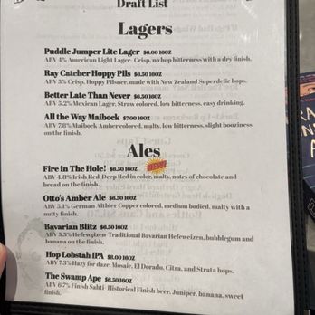 Flying Fish Taphouse - Beer menu - Seafood Near Me - Jacksonville, Florida
