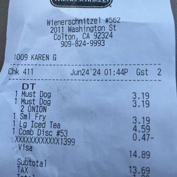 Wienerschnitzel - Rip off!!! - Fast Food Near Me - Colton, California Wienerschnitzel - Rip off!!! - Fast Food Near Me - Colton, California