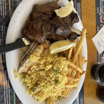 Yeero Village - Baby Lamb Chops Dinner - Greek Near Me - Roswell, Georgia Yeero Village - Baby Lamb Chops Dinner - Greek Near Me - Roswell, Georgia