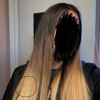 Desert Rose Salon - How she left me looking. - Hair Salons Near Me - Upland, California
