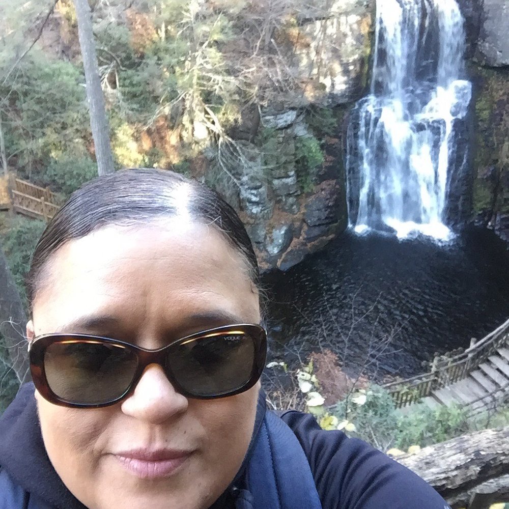 Bushkill Falls - Selfie with the falls.. lol - Tours Near Me - Bushkill, Pennsylvania Bushkill Falls - Selfie with the falls.. lol - Tours Near Me - Bushkill, Pennsylvania