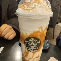 Vanilla bean frap with Cali style