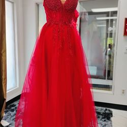 Sew Beautiful Alterations - The beautiful red dress that was destroyed by Sew beautiful