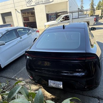 Phat Tint Shop - Rear window before pic OEM. - Home Window Tinting Near Me - San Jose, California