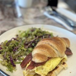 Yava Bakery And Cafe - Open face croissant