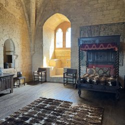 Château de Beynac - Richard the Lionheart's bedroom.