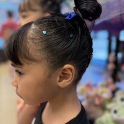 Pigtails & Crewcuts - Love the hair gems!