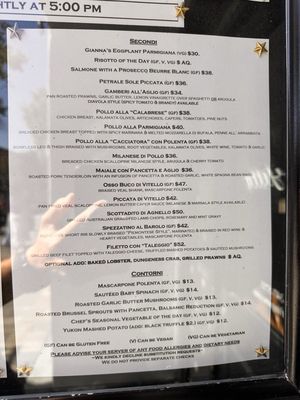 Menu photo 5 Stella Burlingame, CA