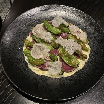 Published on Main - Seared rare venison ($34.00) - Tapas/Small Plates Near Me - Vancouver, British Columbia