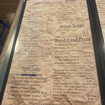 Brown Jerry's Blues Brews and Barbecue - Menu pg 1 - Barbeque Near Me - Pacific, Missouri