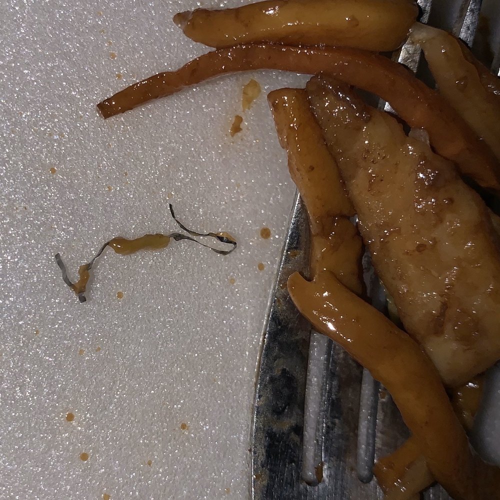 Metal shaving of some sort found in my food Metal shaving of some sort found in my food