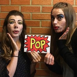 Painting with a Twist - Halloween Pop Art Costumes for October's Art Walk!