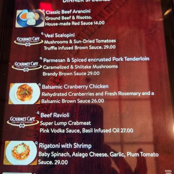 Gourmet Cafe - 1/2024 - Italian Near Me - Parsippany, New Jersey